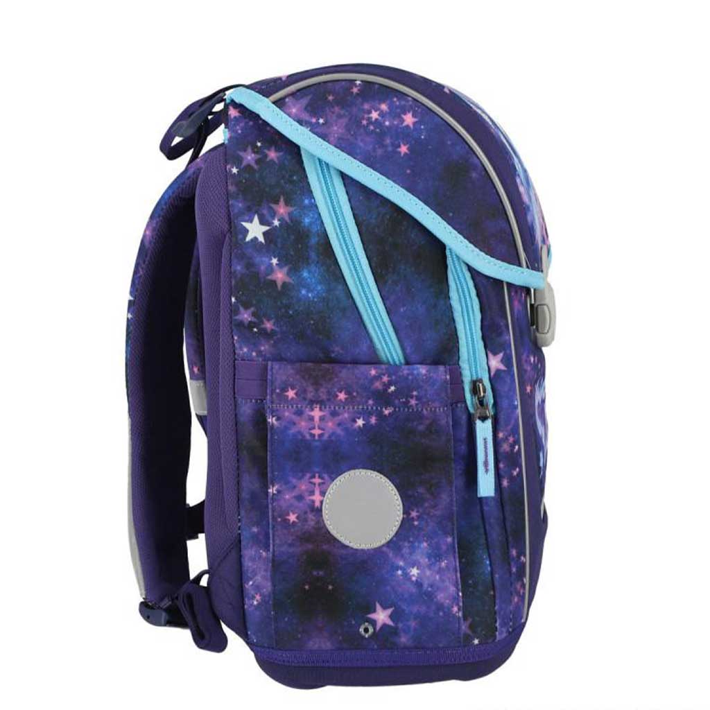 imagen de Spirit: Mochila escolar con cierre magnético de diseño de pegaso, mochila 49x21x40cm 2