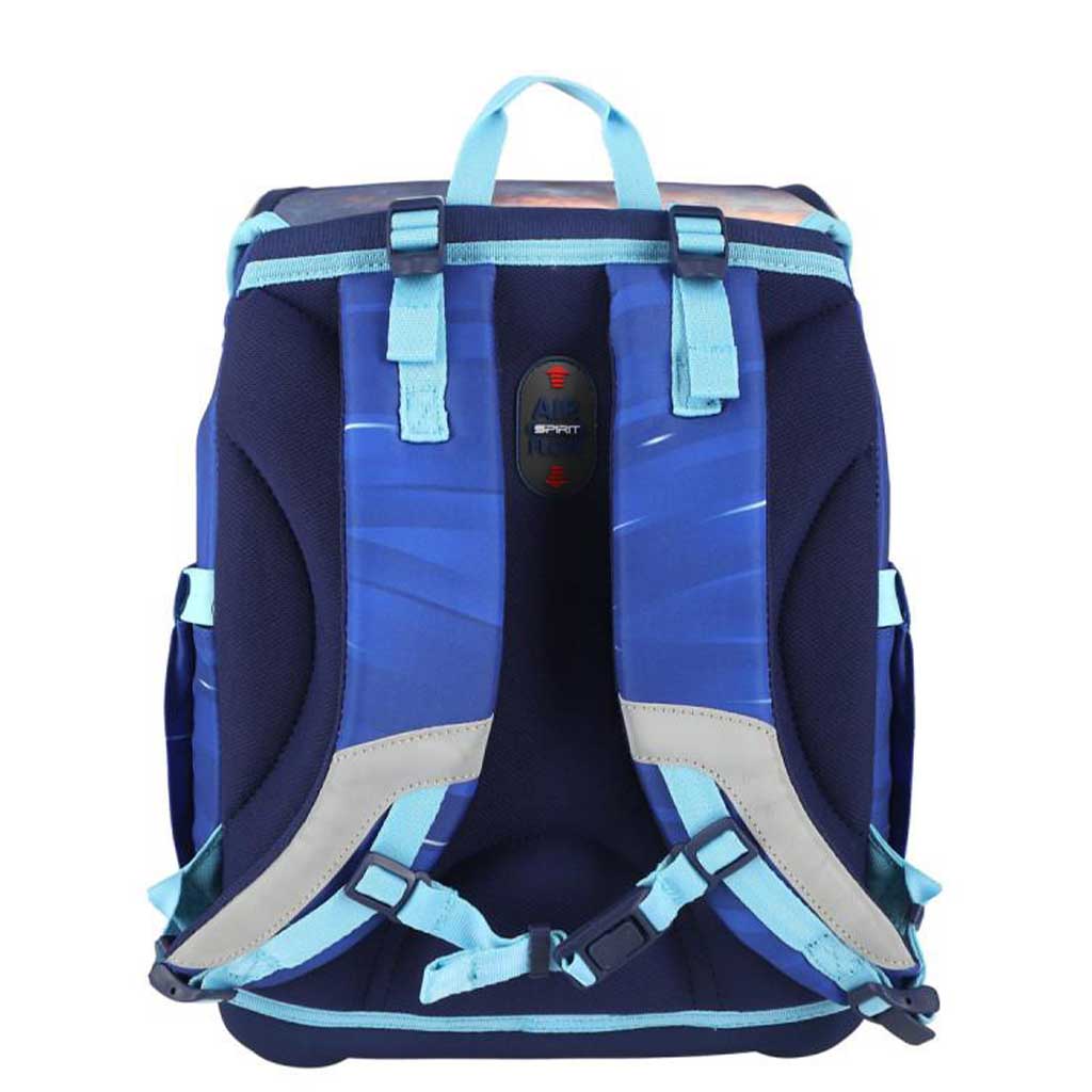 imagen de Spirit: Mochila escolar con cierre magnético de fútbol de la Champ League, 49x21x40cm 3