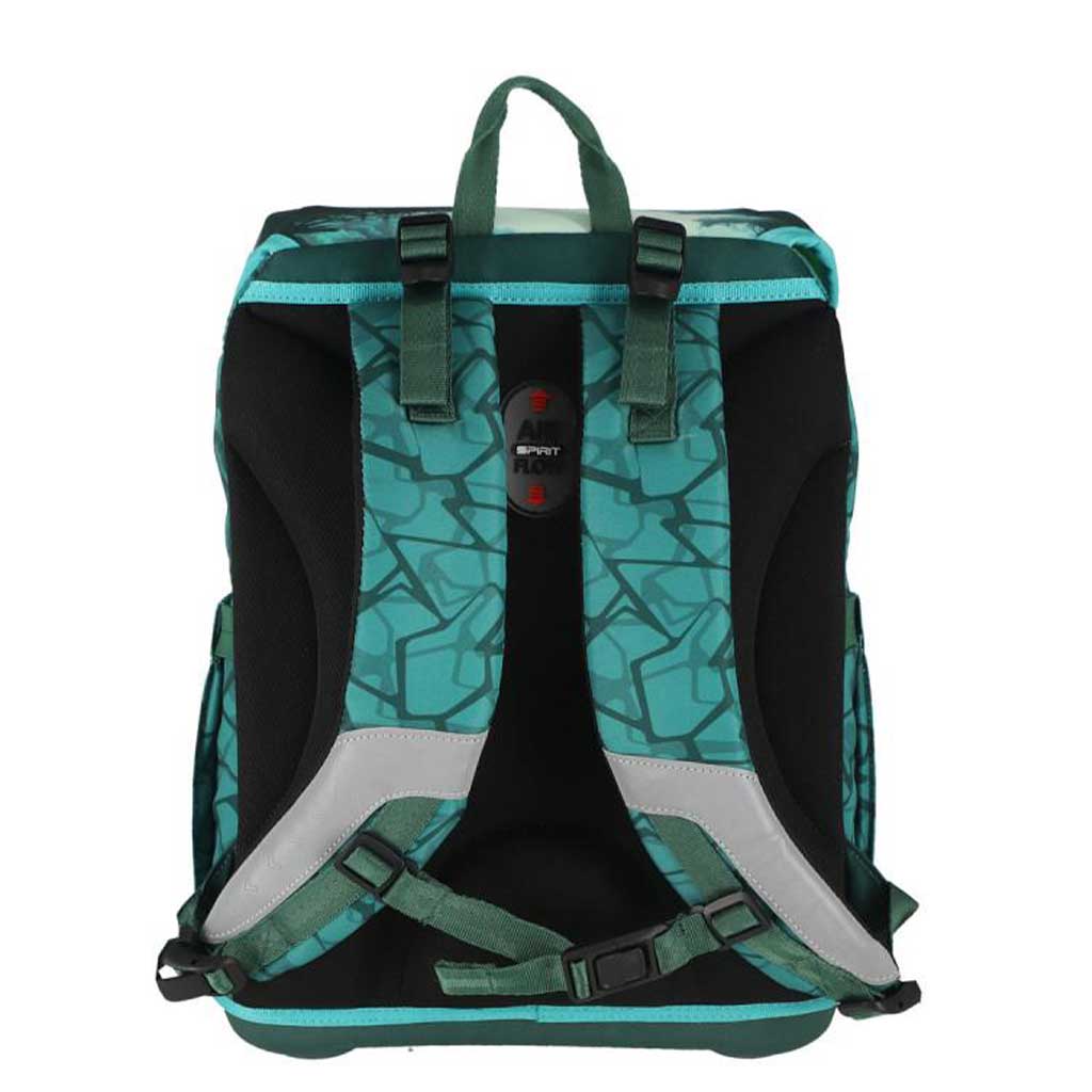 imagen de Spirit: Mochila escolar con cierre magnético de T-Rex dinosaurio, mochila 49x21x40cm 3