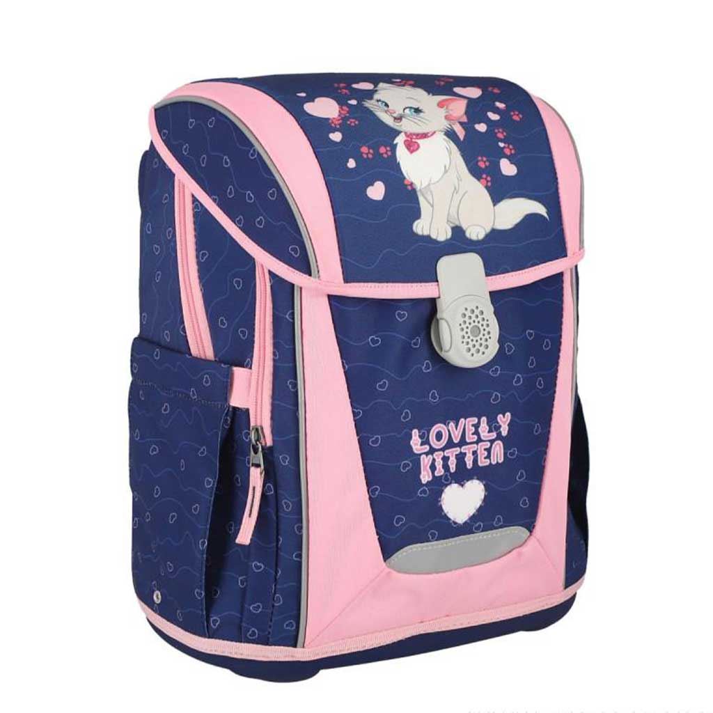 imagen de Spirit: Mochila escolar con cierre magnético Lovely Kitten, mochila 49x21x40cm 1