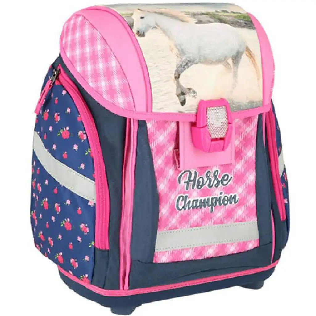 imagen de Spirit: Mochila escolar con diseño de caballo salvaje, set de 5 piezas con LED 2