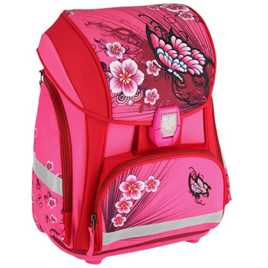 imagen de Spirit: Mochila escolar con diseño de flores, set de 5 piezas con LED 2