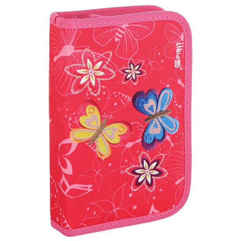 imagen de Spirit: Mochila escolar con diseño de mariposa, set de 5 piezas con LED 5