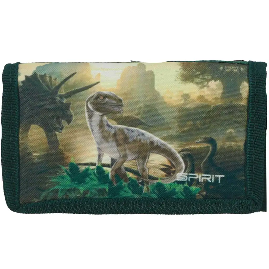 imagen de Spirit: Mochila escolar con diseño de Raptor dinosaurio, set de 5 piezas 38x17x28cm 6