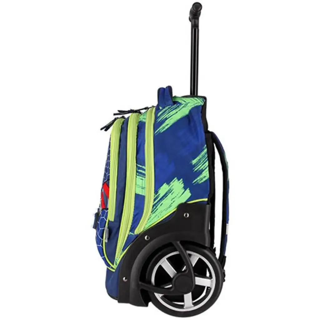imagen de Spirit: Mochila escolar con ruedas de fútbol No.10 23x34x46cm 2