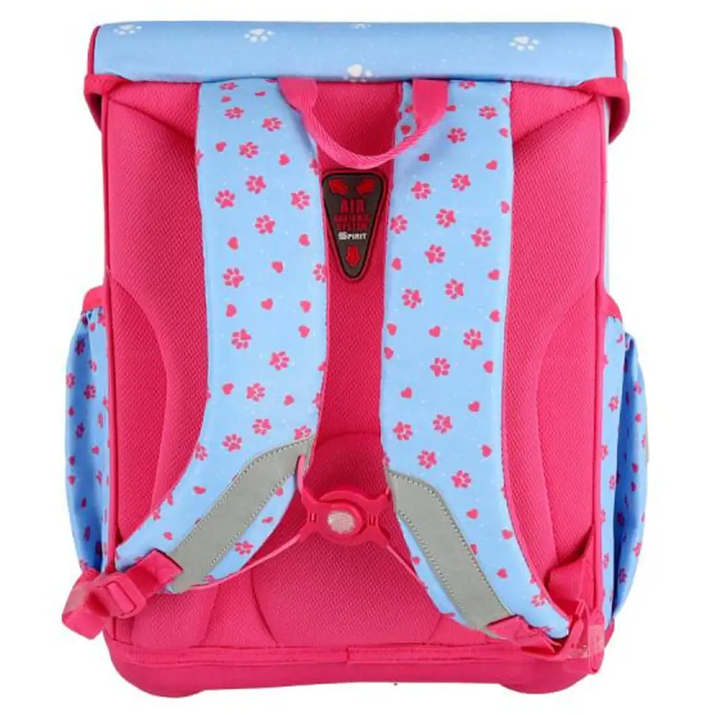 imagen de Spirit: Mochila escolar de gato blanco, set de 5 piezas 38x17x28cm 2