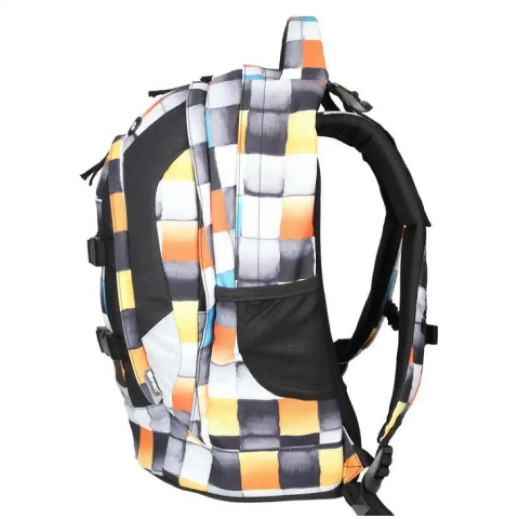 imagen de Spirit: Mochila escolar ergonómica a cuadros Urban 46x33x22cm 3