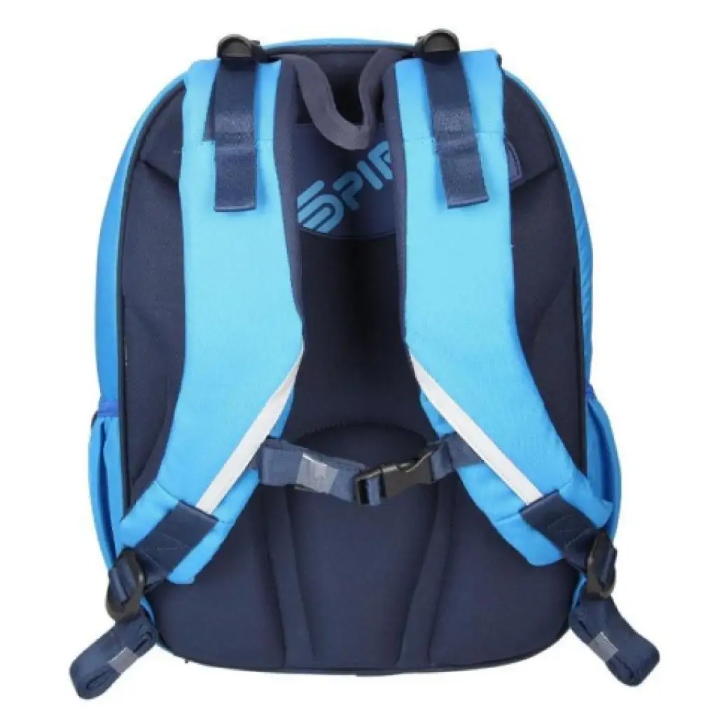 imagen de Spirit: Mochila escolar ergonómica azul de fútbol 4