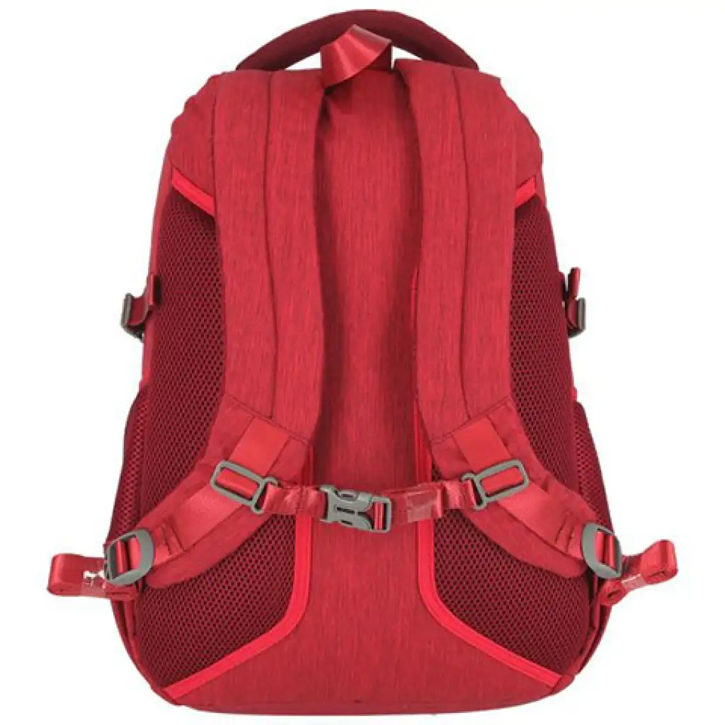 imagen de Spirit: Mochila escolar Etty roja de cuatro compartimentos, mochila 2
