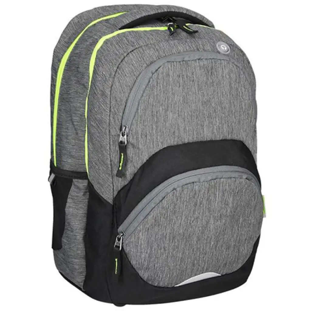imagen de Spirit: Mochila escolar gris oscuro redondeada, mochila 45x33x26cm 1