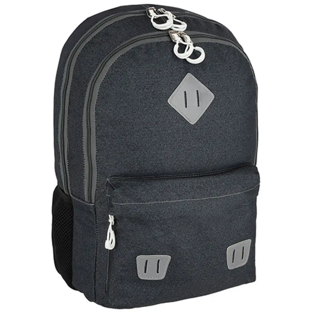 imagen de Spirit: Mochila escolar gris Shade con esquinas redondeadas 1