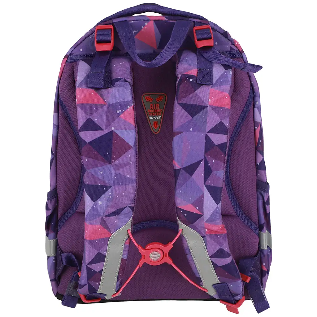 imagen de Spirit: Mochila escolar redondeada con diseño 3D de mariposa, 34x26x44cm 2