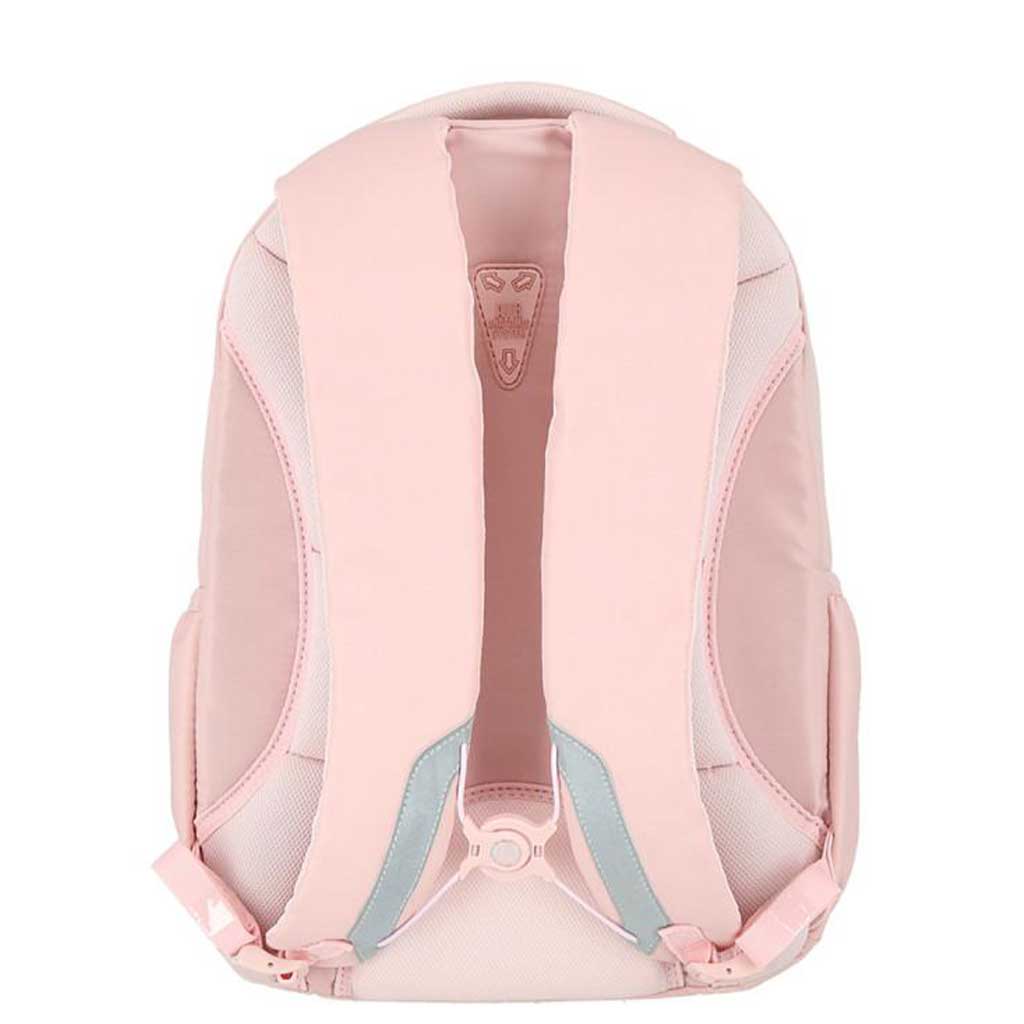 imagen de Spirit: Mochila escolar redondeada de 3 compartimentos con corazones, mochila 31x21x46cm 2