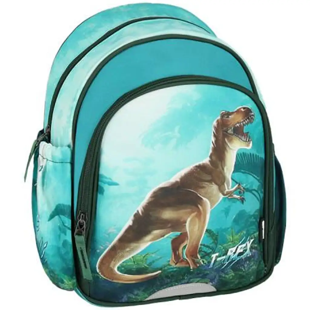 imagen de Spirit: Mochila escolar redondeada de T-Rex, mochila 24x13x31cm 1