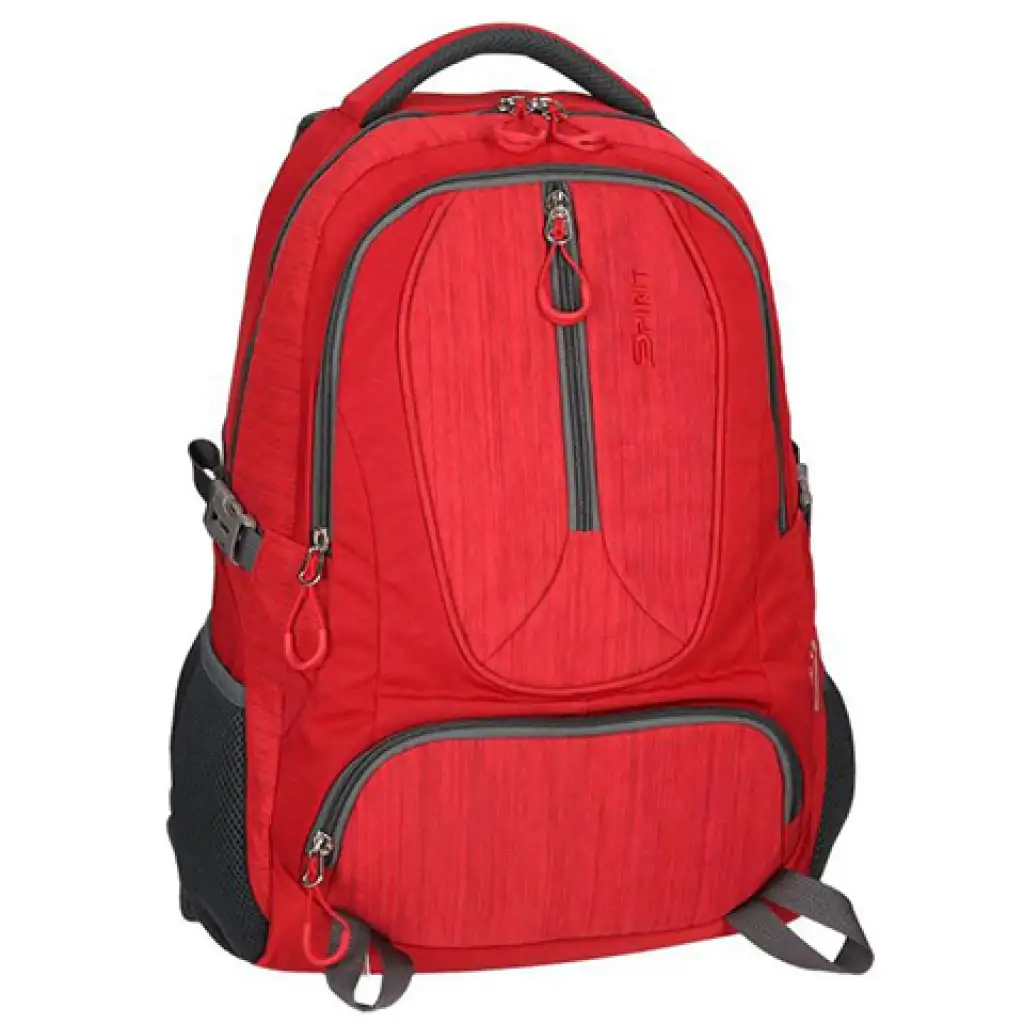 imagen de Spirit: Mochila escolar roja con esquinas redondeadas Champion 1