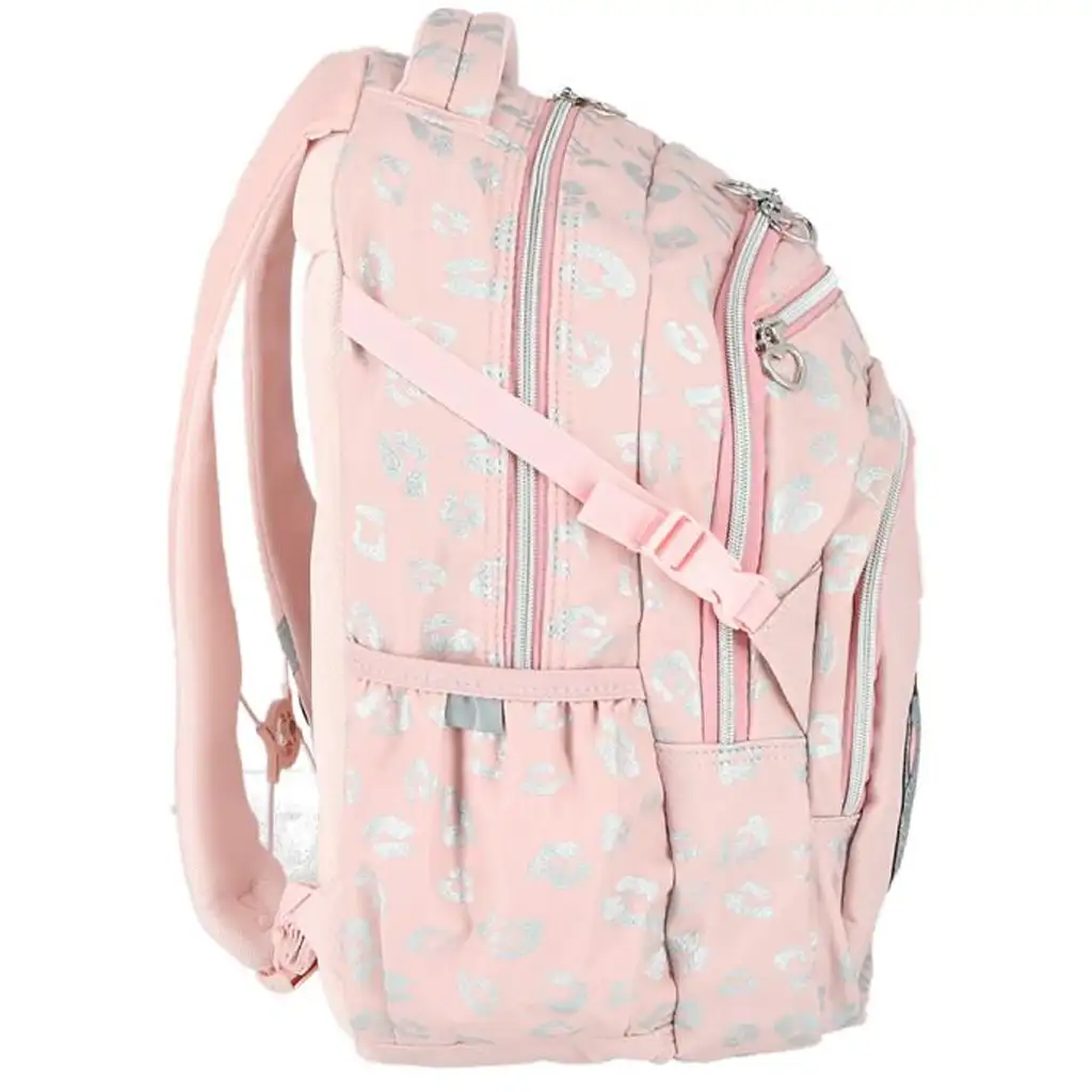 imagen de Spirit: Mochila escolar rosa de Masha con osito, mochila 46x31x21cm 2