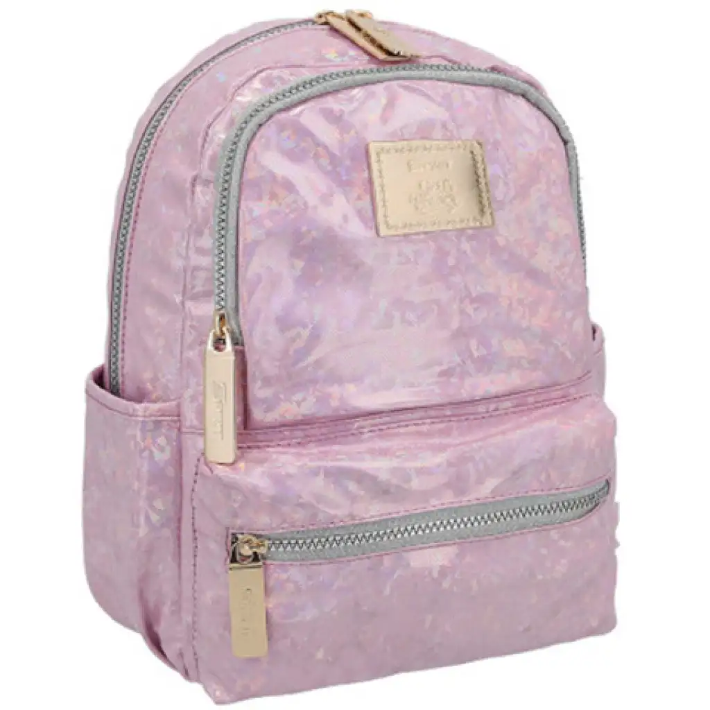 imagen de Spirit: Mochila escolar rosa Lizzy, mochila 27x12,5x33cm 1