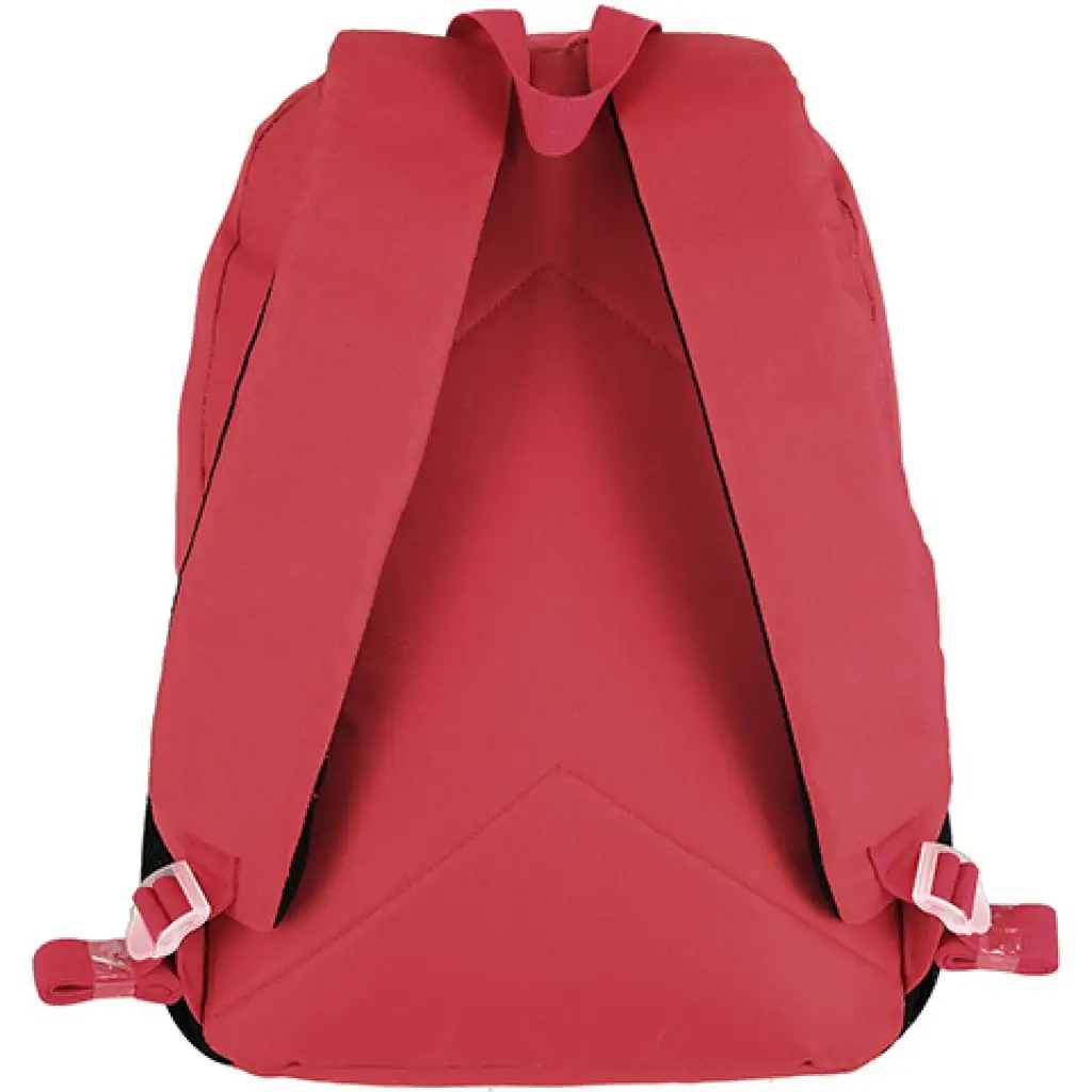 imagen de Spirit: Mochila escolar Shade roja redondeada, mochila 43x29x21cm 2