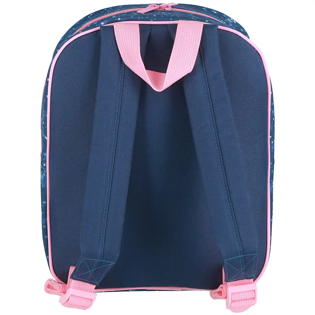 imagen de Spirit: Mochila ovalada 3D con diseño de caballo blanco 30x25x12cm 2