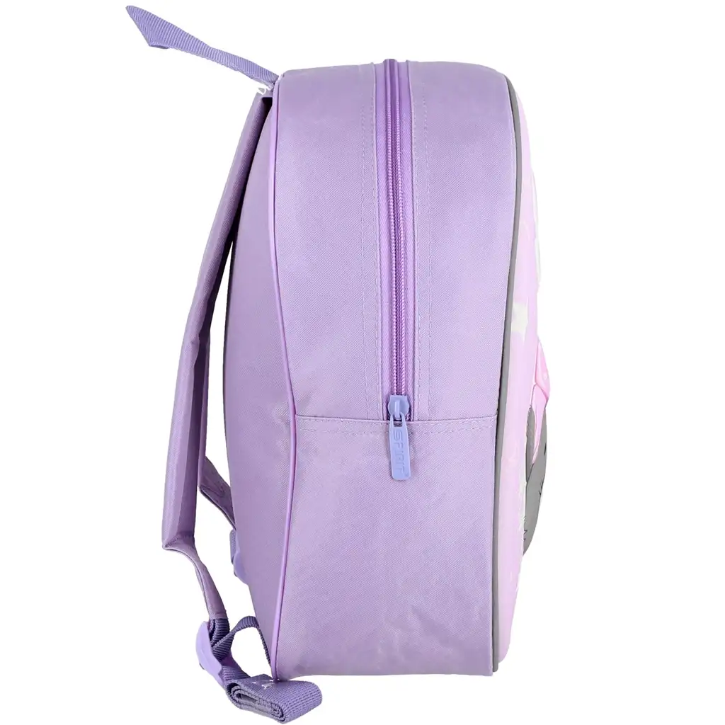 imagen de Spirit: Mochila redondeada con diseño 3D de gatito gris 30x25x12cm 2