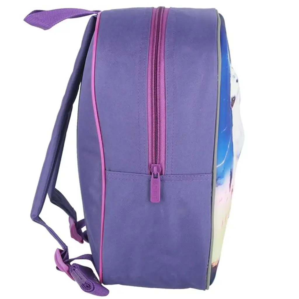 imagen de Spirit: Mochila redondeada con diseño 3D de unicornio 30x25x12cm 2