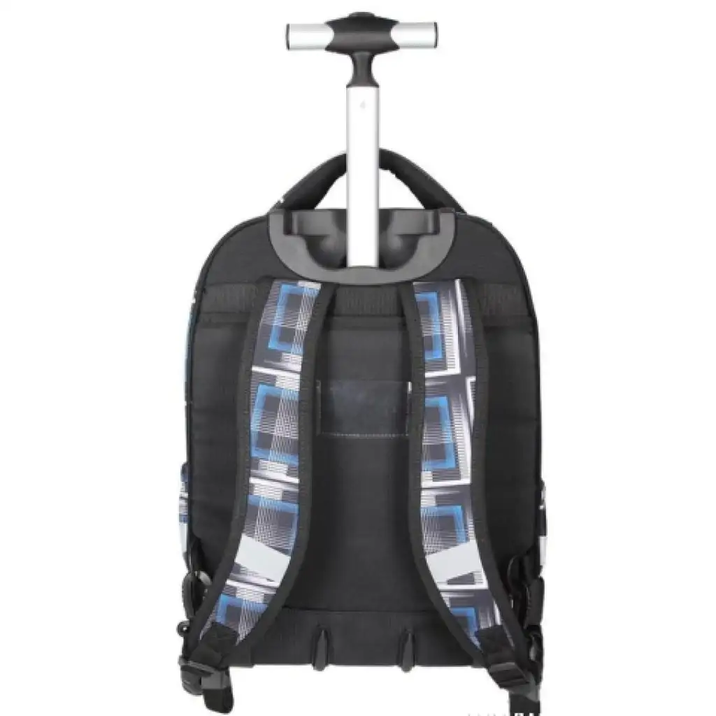 imagen de Spirit: Mochila trolley negra azul con estampado 4
