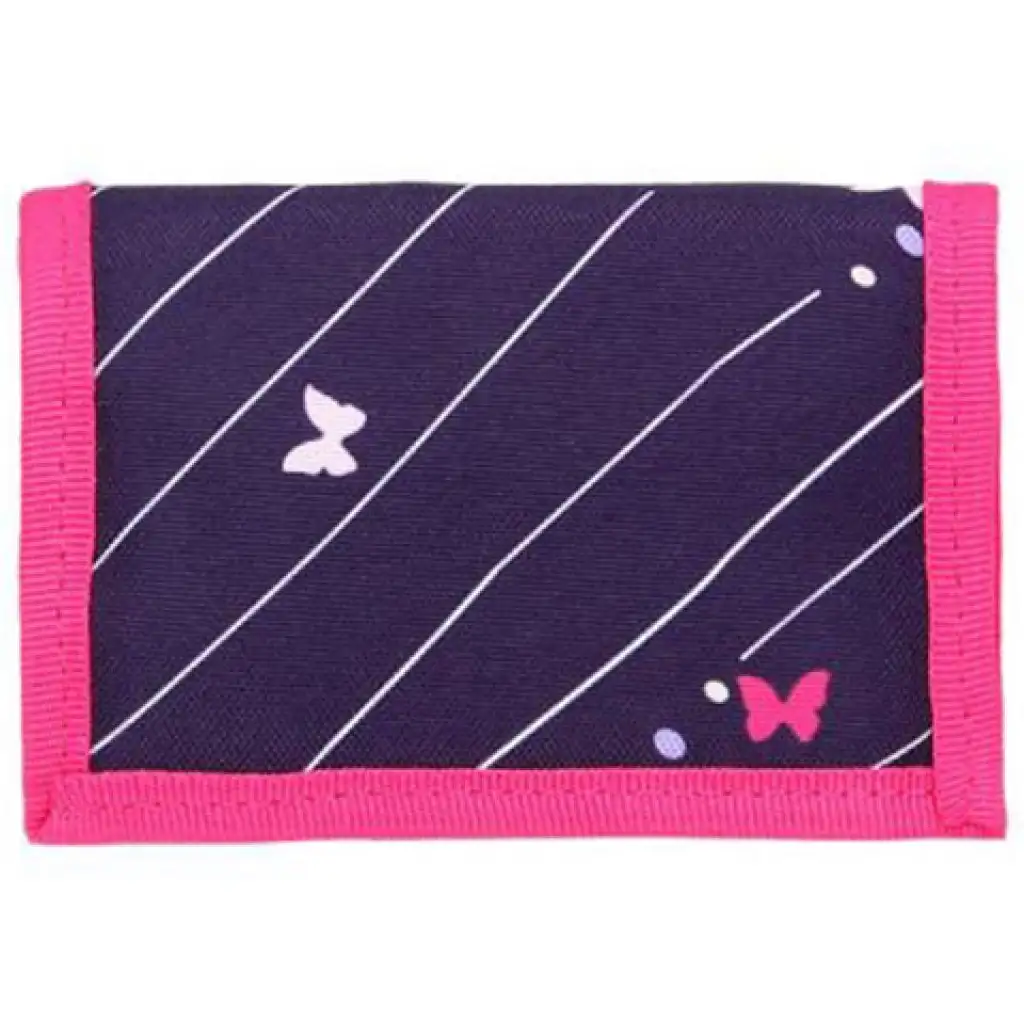 imagen de Spirit: Monedero con diseño de líneas y mariposas Cosmo 1