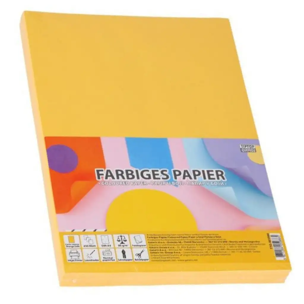 imagen de Spirit: Papel de copia amarillo canario A4 de 80g 250 hojas 1