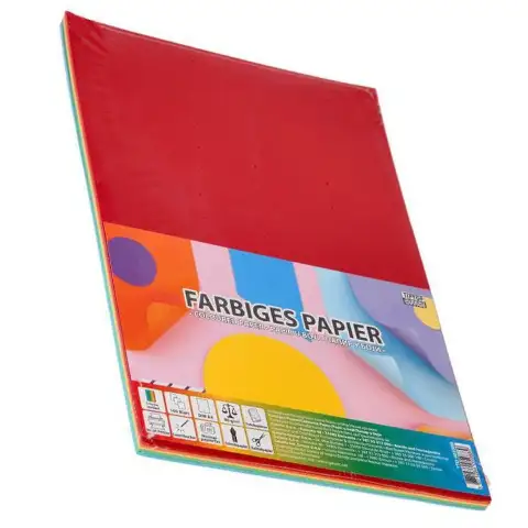 imagen de Spirit: Papel de fotocopia A4 de 80g en colores 100 hojas 1