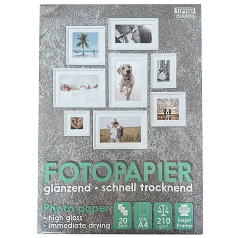 imagen de Spirit: Papel fotográfico tamaño A4 210gr 20 unidades 1