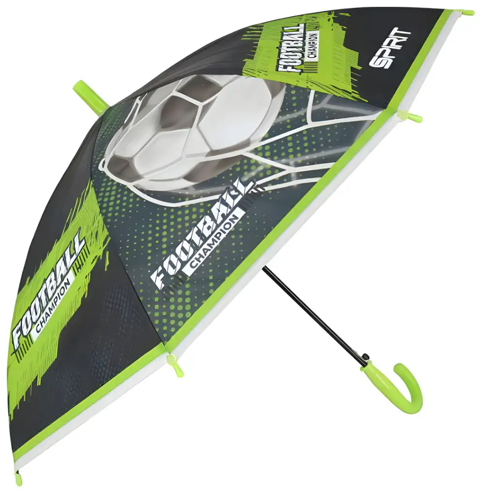 imagen de Spirit: Paraguas automático Football Champion 19" de 66 cm de tamaño 1