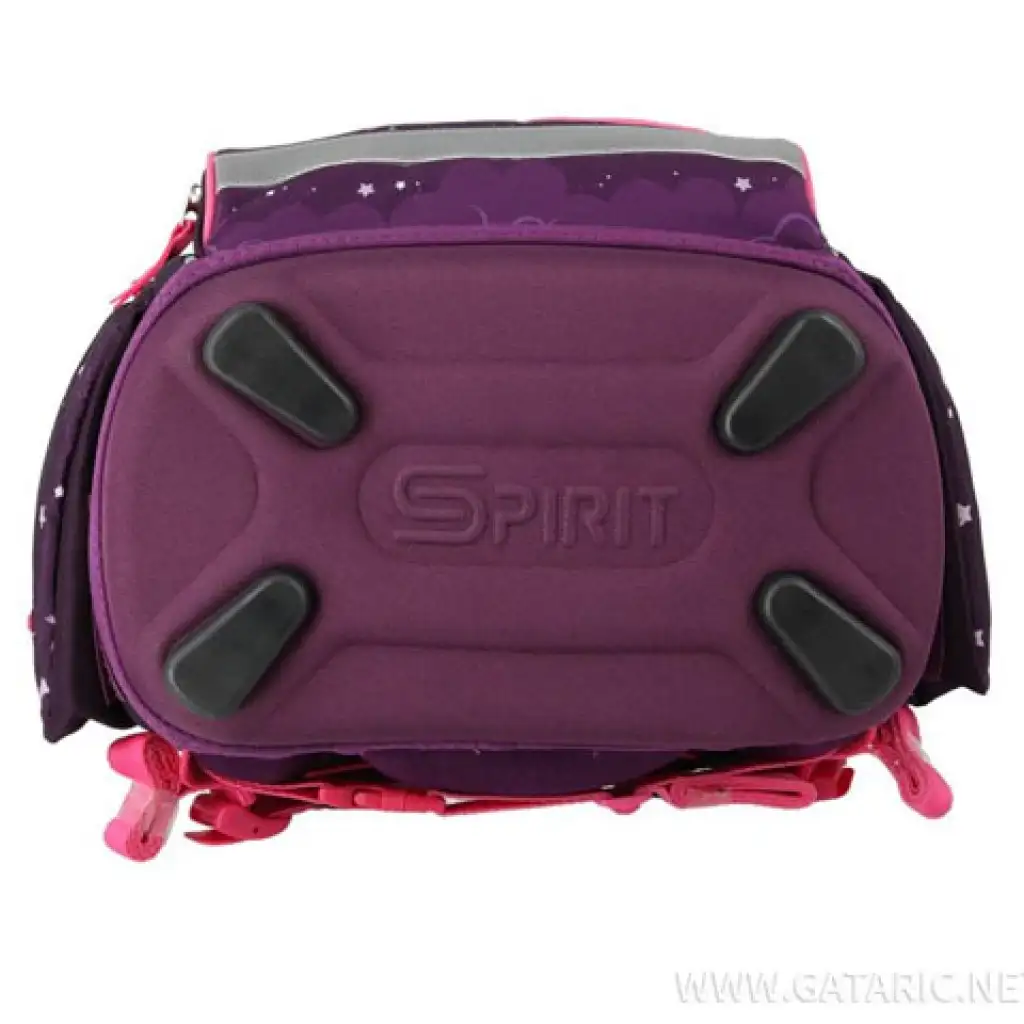 imagen de Spirit: Pegasus púrpura set de mochila escolar de 5 piezas con accesorios y luz LED 4