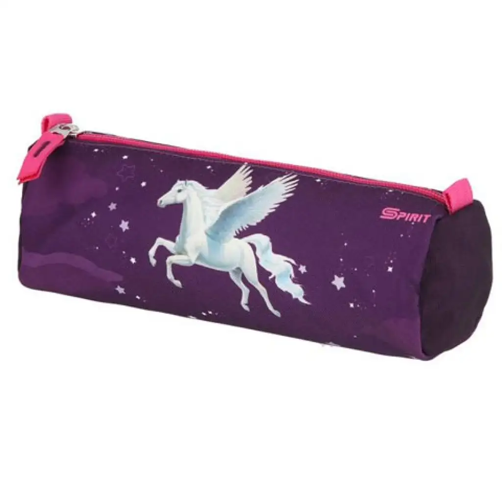imagen de Spirit: Pegasus púrpura set de mochila escolar de 5 piezas con accesorios y luz LED 5
