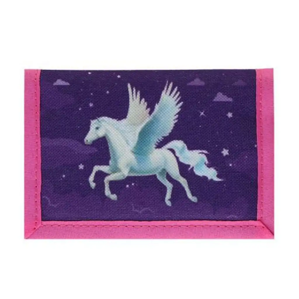 imagen de Spirit: Pegasus púrpura set de mochila escolar de 5 piezas con accesorios y luz LED 6