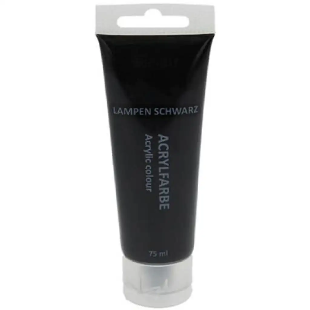 imagen de Spirit: Pintura acrílica negra de 75 ml 1