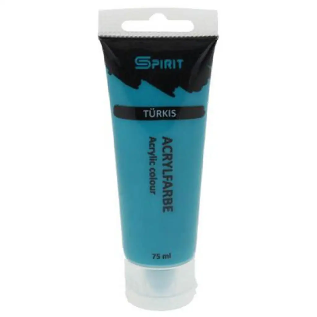 imagen de Spirit: Pintura acrílica turquesa de 75 ml 1