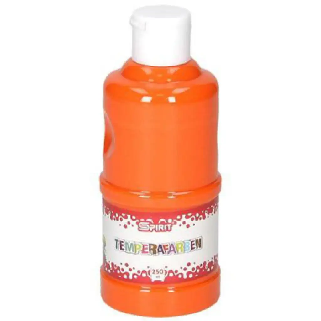 imagen de Spirit: Pintura tempera de color naranja 250ml 1