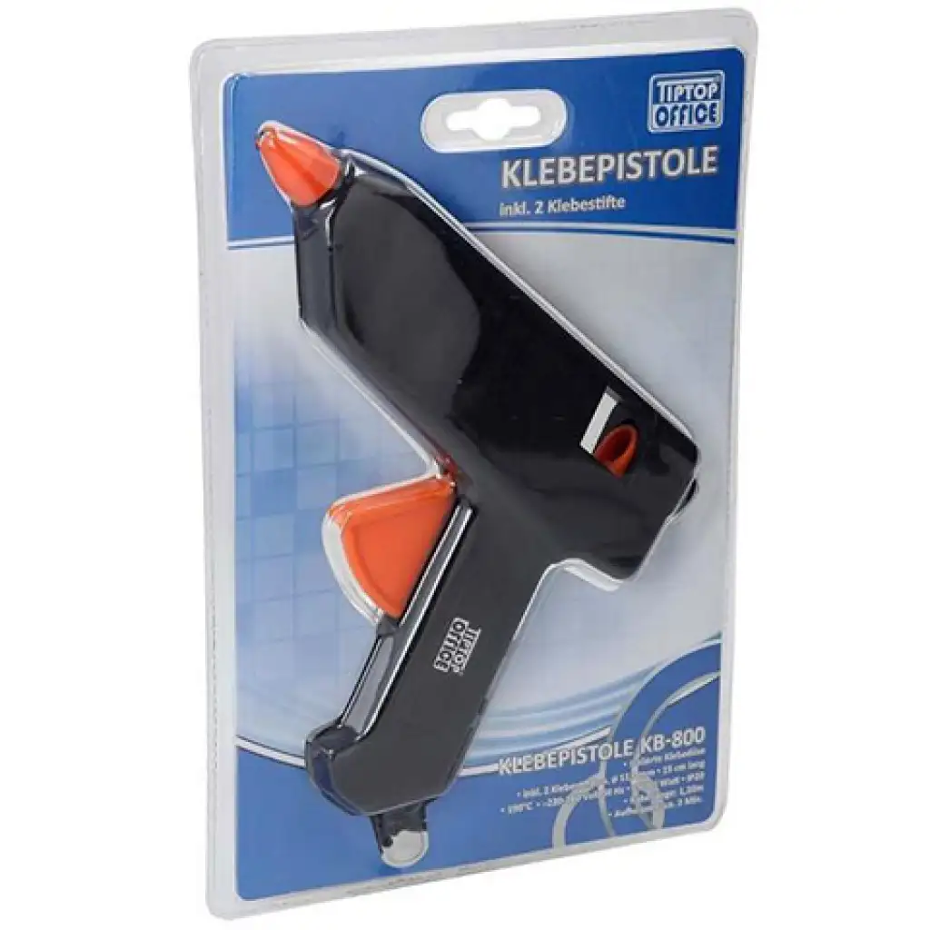imagen de Spirit: Pistola de pegamento negra KB-800 80W 1