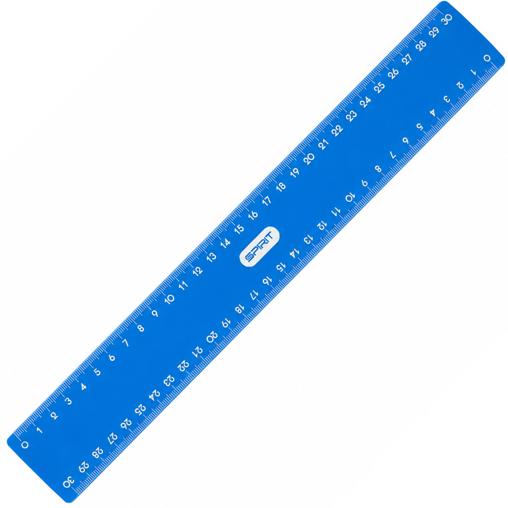 imagen de Spirit: Regla azul de 30 cm 1