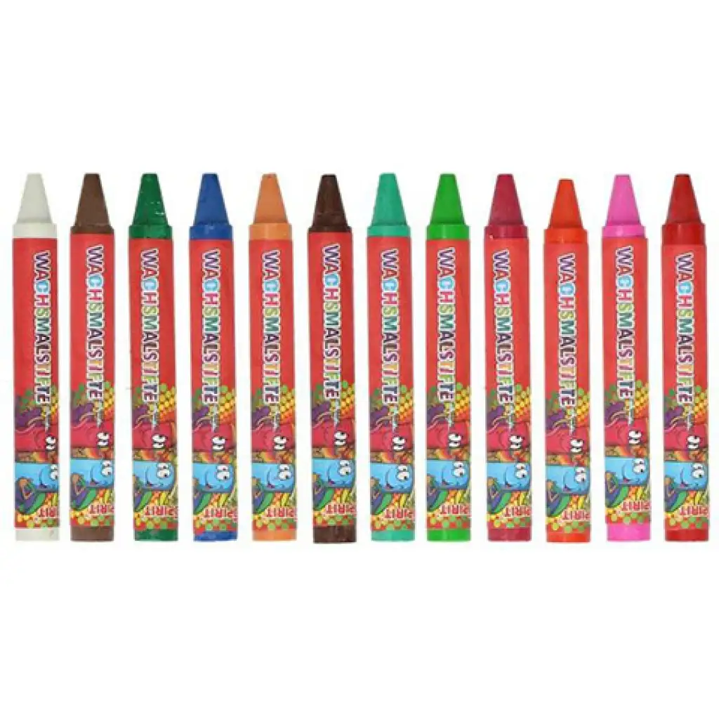 imagen de Spirit: Set de 12 crayones de cera 2