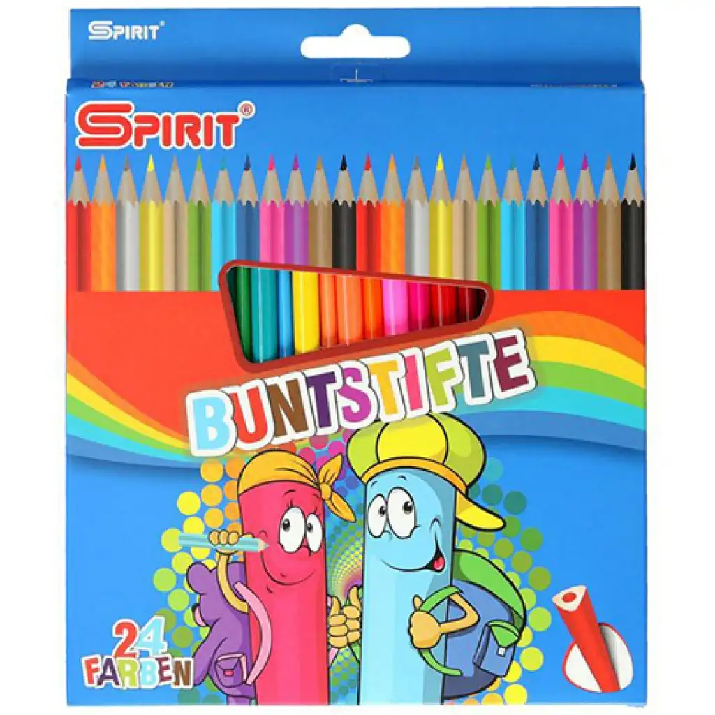 imagen de Spirit: Set de lápices de colores Classic de 24 unidades 1