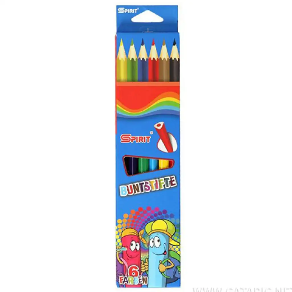 imagen de Spirit: Set de lápices de colores Classic de 6 piezas 1