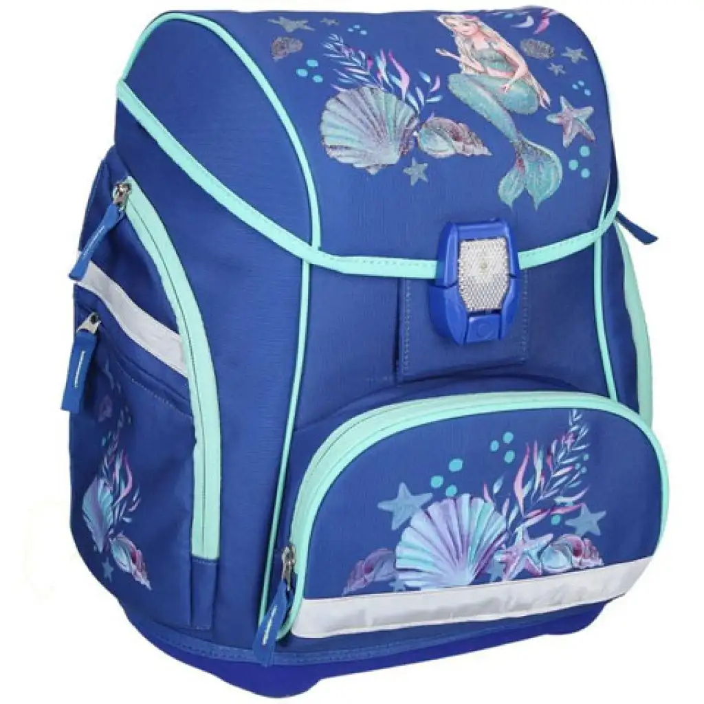 imagen de Spirit: Set de mochila azul de sirena de 5 piezas con accesorios 2