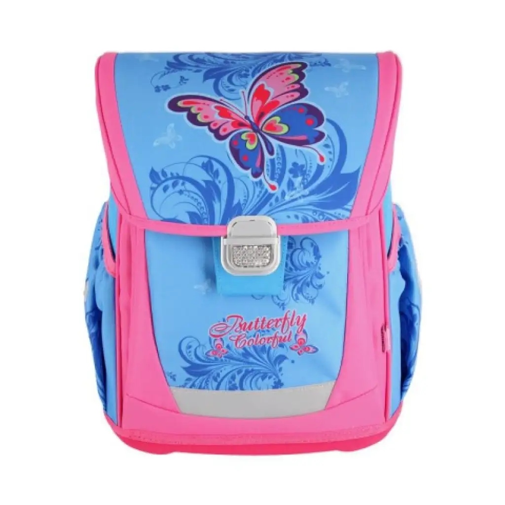 imagen de Spirit: Set de mochila escolar ergonómica Cool de 4 piezas con mariposas 6