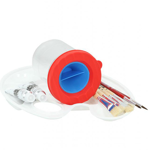 imagen de Spirit: Set de pintura de 10 piezas con témpera, pincel y paleta 1
