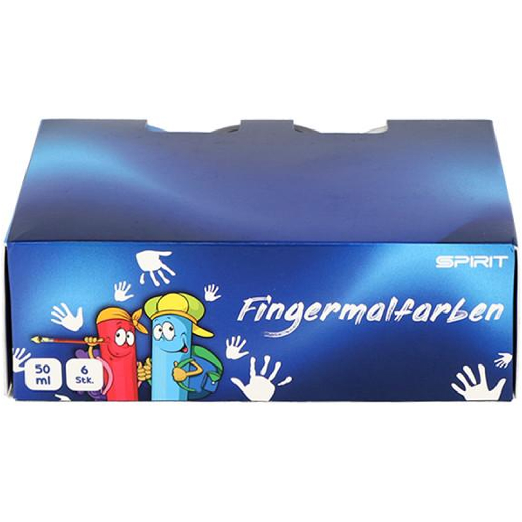 imagen de Spirit: Set de pintura de dedos 6x50ml 1