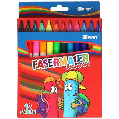 imagen de Spirit: Set de rotuladores de colores premium de 12 unidades 1