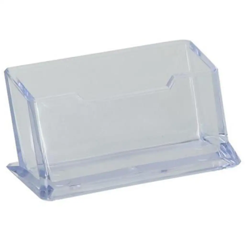 imagen de Spirit: Soporte de tarjetas de visita de escritorio transparente BC70 1