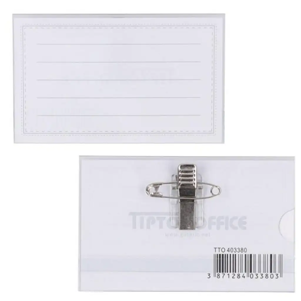 imagen de Spirit: Soporte para tarjeta de nombre 91x57mm 1ud 2