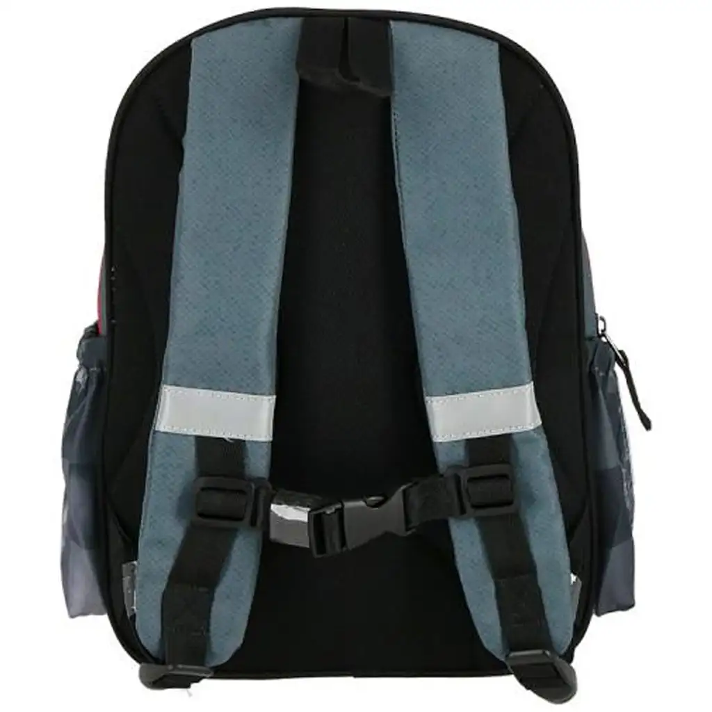 imagen de Spirit: Speed Monster coche de carreras rojo con diseño de mochila escolar redondeada, mochila 24x13x31cm 3